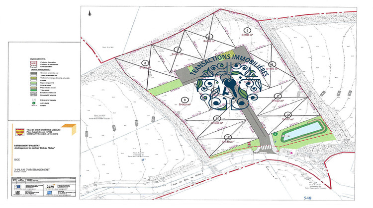 Ma-Cabane - Vente Terrain SAINT-SAUVEUR-LE-VICOMTE, 503 m²