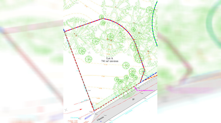 Ma-Cabane - Vente Terrain Saint-Selve, 741 m²