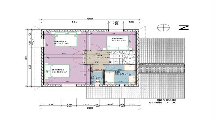Ma-Cabane - Vente Terrain SAINT-SIMEON-DE-BRESSIEUX, 466 m²