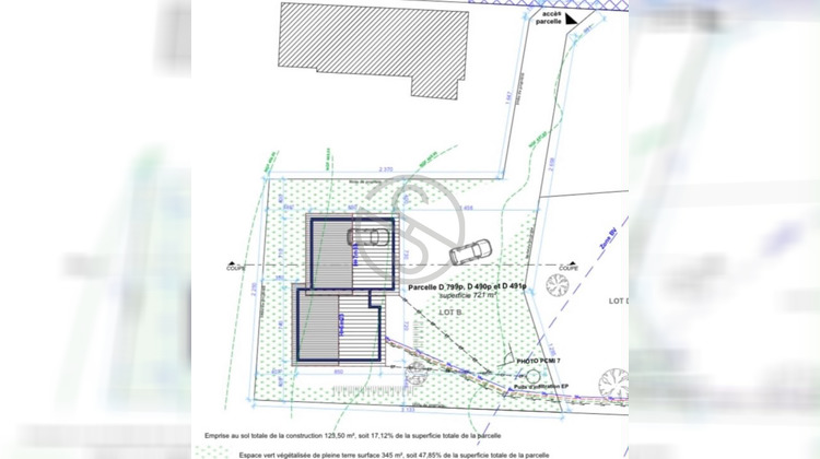 Ma-Cabane - Vente Terrain SAINT-SIMEON-DE-BRESSIEUX, 721 m²