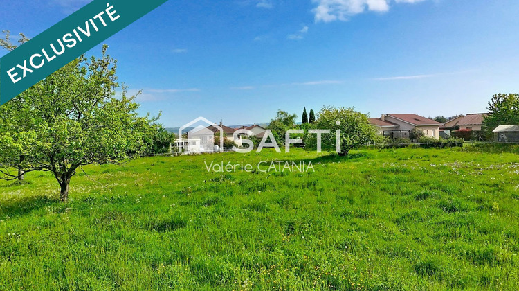 Ma-Cabane - Vente Terrain Saint-Simeon-de-Bressieux, 1335 m²