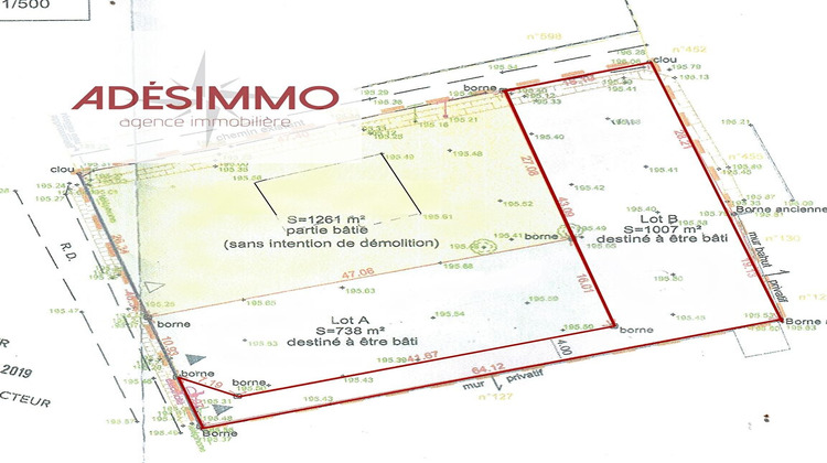 Ma-Cabane - Vente Terrain SAINT-SULPICE-SUR-LEZE, 1007 m²