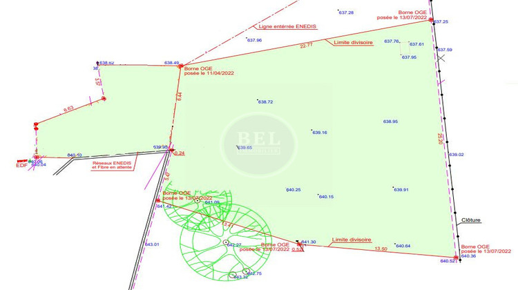 Ma-Cabane - Vente Terrain Saint-Symphorien-sur-Coise, 589 m²
