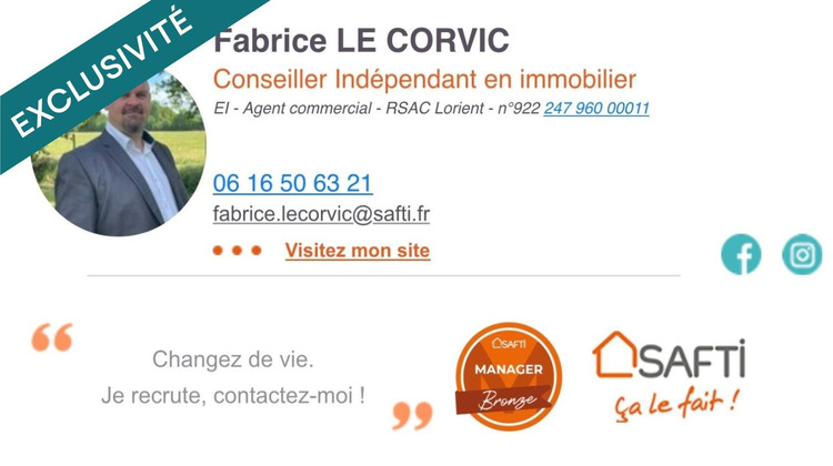 Ma-Cabane - Vente Terrain Saint-Thuriau, 5733 m²