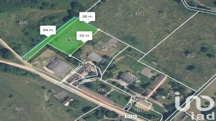 Ma-Cabane - Vente Terrain Saint-Vaast-d'Équiqueville, 2300 m²