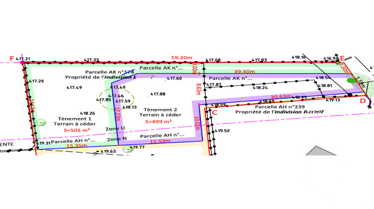 Ma-Cabane - Vente Terrain Saint-Victor-de-Cessieu, 505 m²