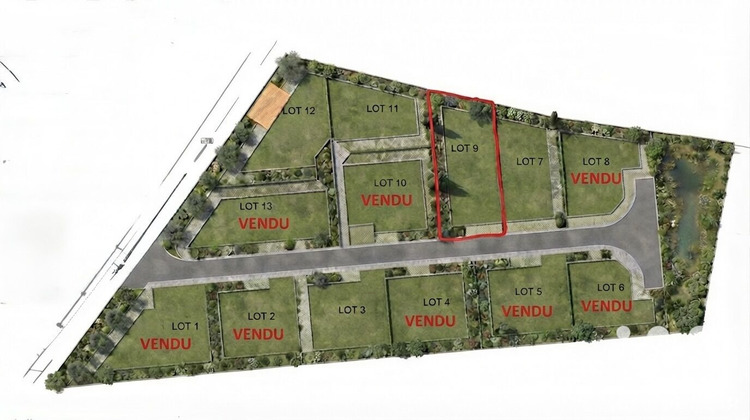 Ma-Cabane - Vente Terrain Saint-Victor-la-Coste, 475 m²