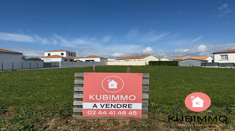 Ma-Cabane - Vente Terrain Saint-Vincent-sur-Jard, 1000 m²