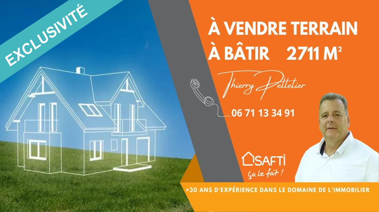 Ma-Cabane - Vente Terrain Saint-Vincent-sur-Oust, 2711 m²