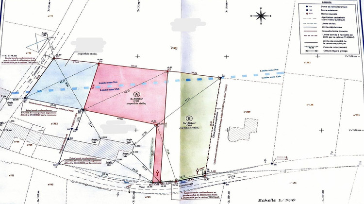 Ma-Cabane - Vente Terrain Saint-Vincent-sur-Oust, 1856 m²