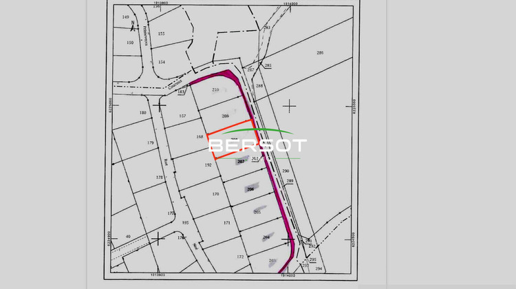 Ma-Cabane - Vente Terrain SAINT-VIT, 684 m²
