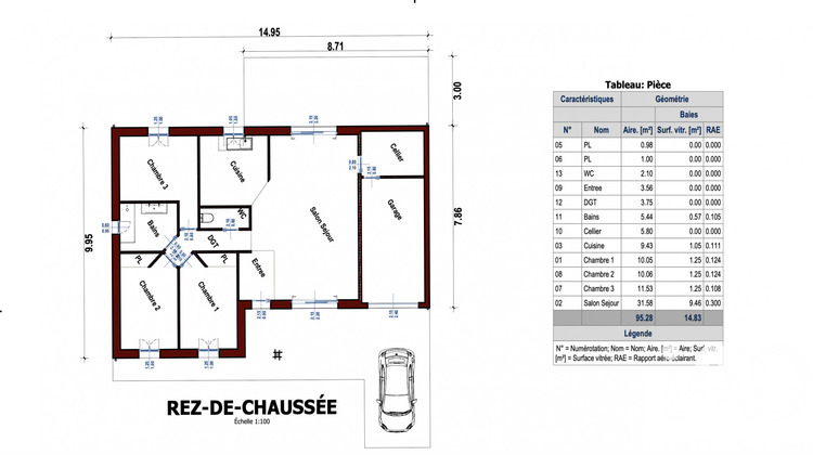 Ma-Cabane - Vente Terrain Saint-Vivien-de-Médoc, 4095 m²