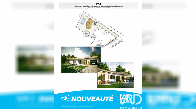 Ma-Cabane - Vente Terrain Saint-Vivien-de-Médoc, 920 m²