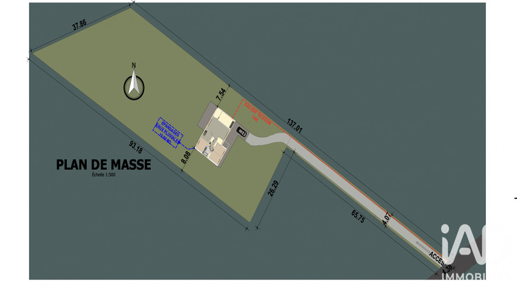 Ma-Cabane - Vente Terrain Saint-Vivien-de-Médoc, 4095 m²
