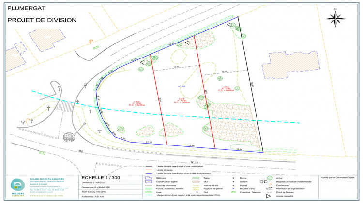 Ma-Cabane - Vente Terrain Sainte-Anne-d'Auray, 864 m²