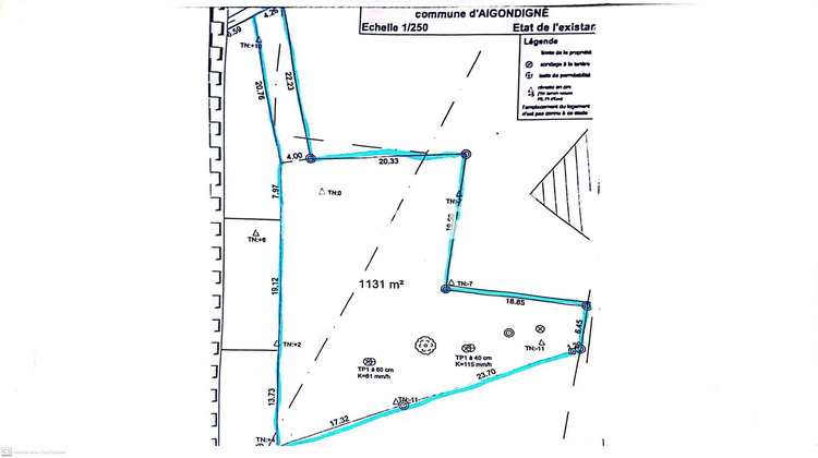 Ma-Cabane - Vente Terrain Sainte-Blandine, 1131 m²