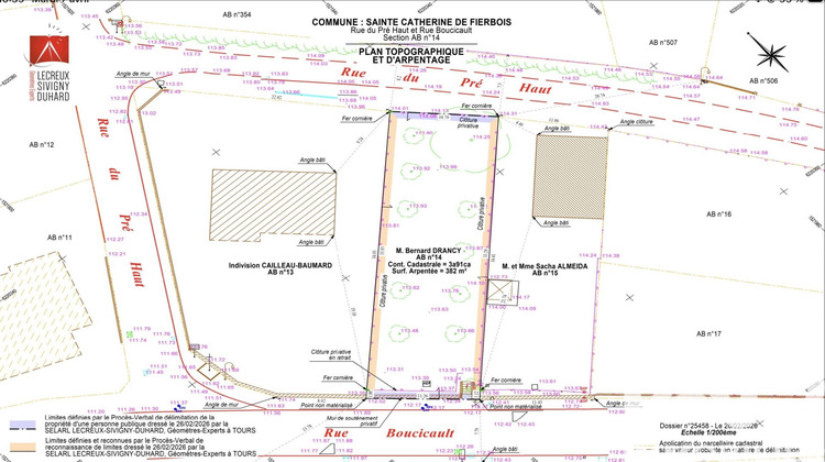Ma-Cabane - Vente Terrain Sainte-Catherine-de-Fierbois, 391 m²