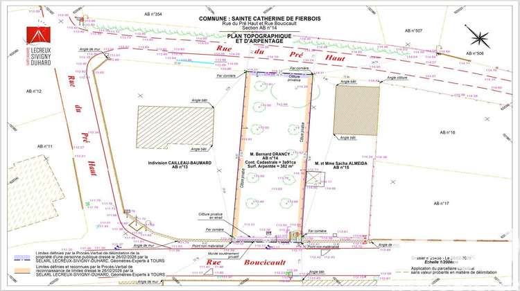 Ma-Cabane - Vente Terrain Sainte-Catherine-de-Fierbois, 391 m²