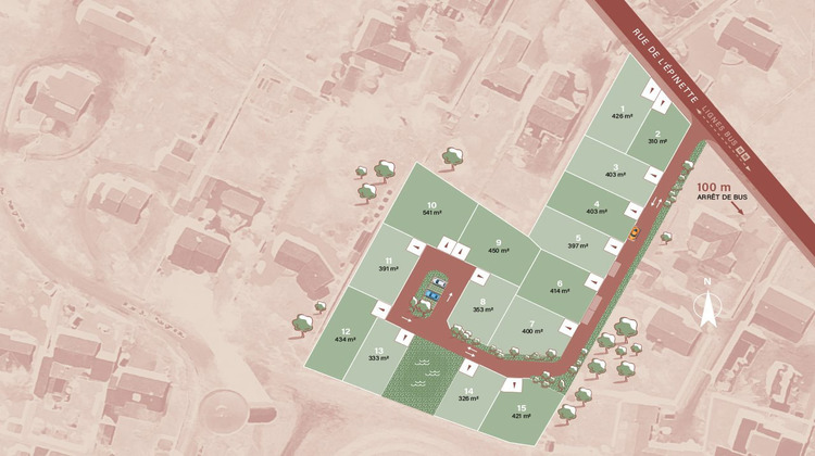 Ma-Cabane - Vente Terrain Sainte-Foy, 450 m²