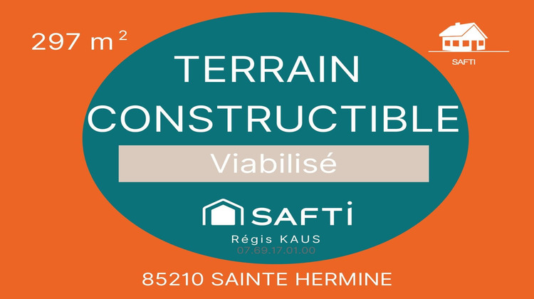 Ma-Cabane - Vente Terrain Sainte-Hermine, 297 m²
