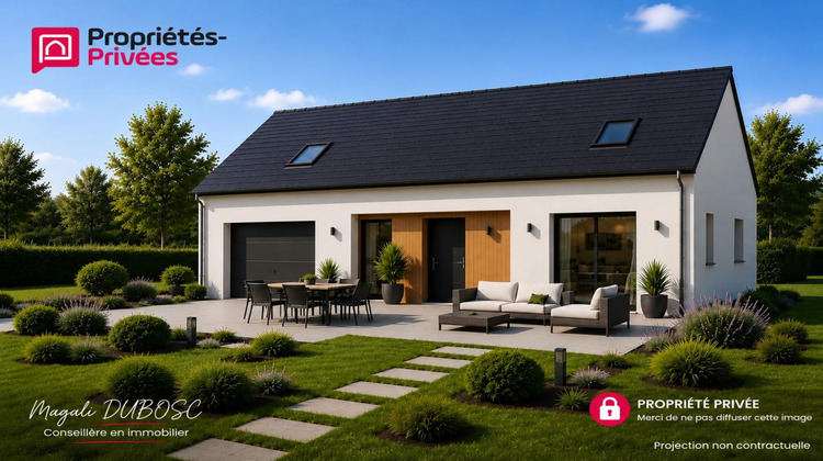 Ma-Cabane - Vente Terrain SAINTE MARGUERITE SUR FAUVILLE, 637 m²