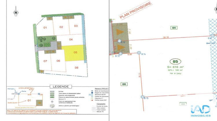 Ma-Cabane - Vente Terrain Sainte-Marie, 616 m²