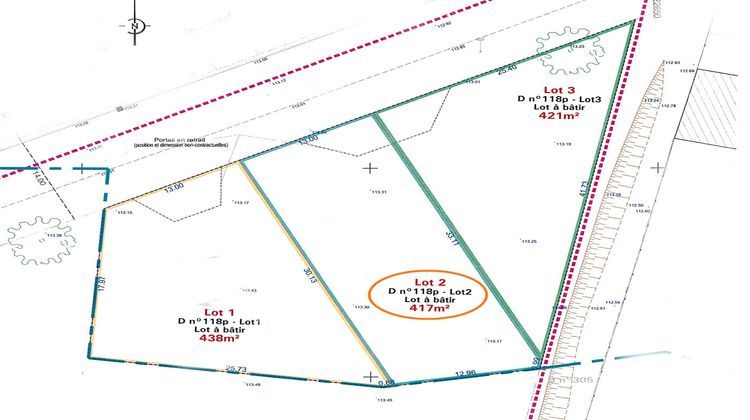 Ma-Cabane - Vente Terrain SAINTE-MESME, 417 m²