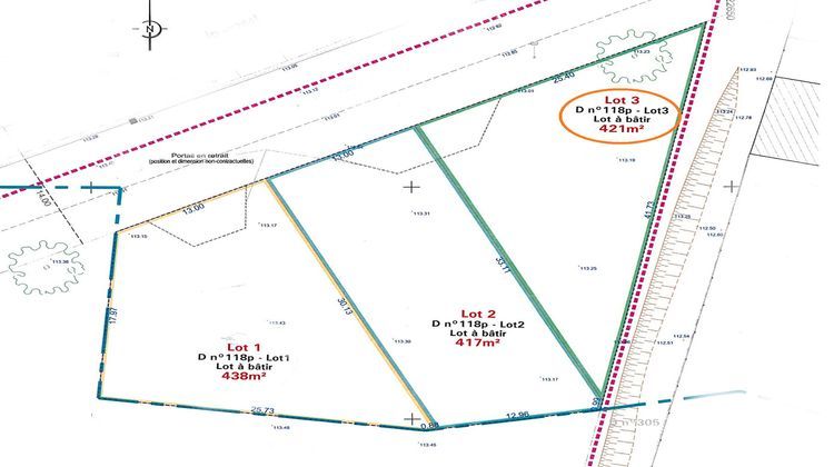 Ma-Cabane - Vente Terrain SAINTE-MESME, 421 m²