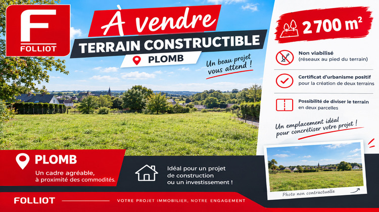 Ma-Cabane - Vente Terrain SAINTE-PIENCE, 2700 m²