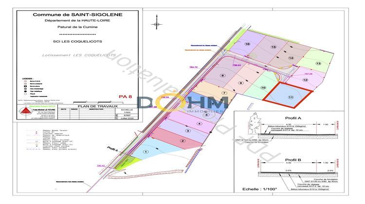 Ma-Cabane - Vente Terrain Sainte-Sigolène, 738 m²