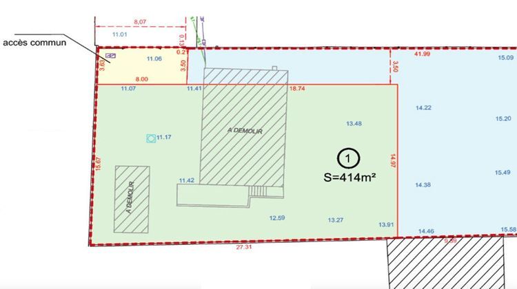 Ma-Cabane - Vente Terrain SAINTRY-SUR-SEINE, 414 m²