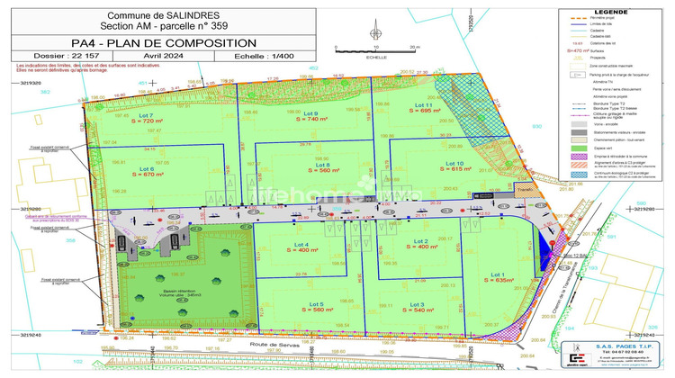 Ma-Cabane - Vente Terrain Salindres, 740 m²