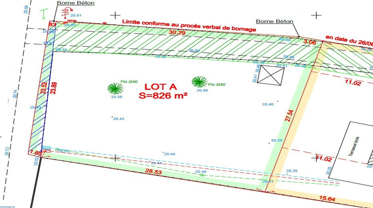 Ma-Cabane - Vente Terrain Salles, 826 m²