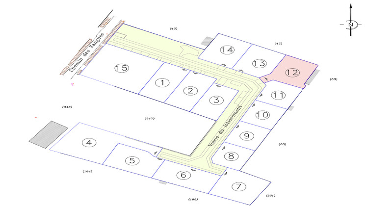 Ma-Cabane - Vente Terrain Salles, 411 m²