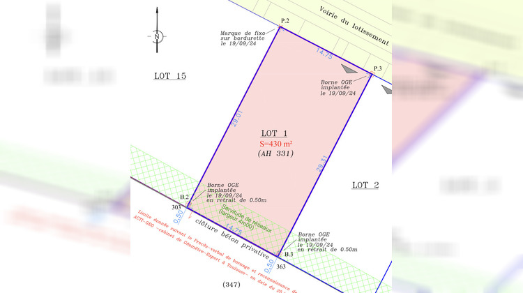 Ma-Cabane - Vente Terrain Salles, 430 m²