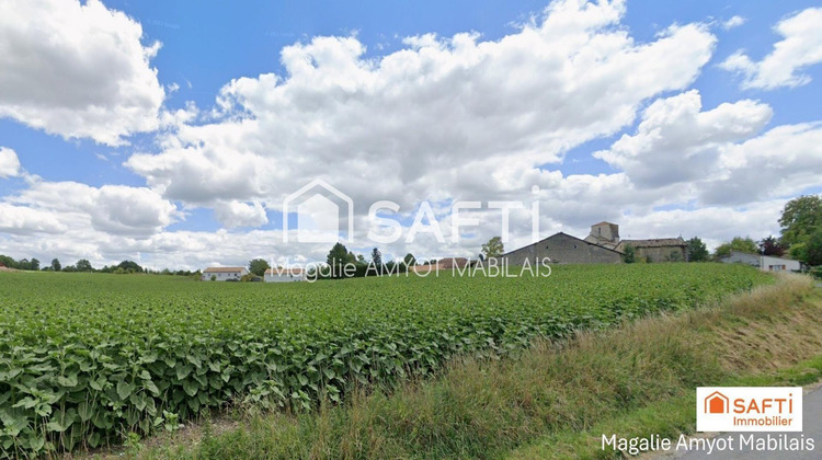 Ma-Cabane - Vente Terrain Salles-de-Barbezieux, 3400 m²