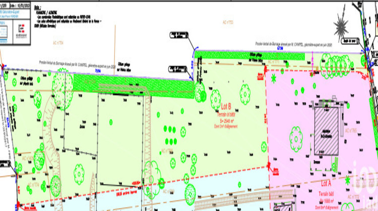 Ma-Cabane - Vente Terrain Samoreau, 2546 m²
