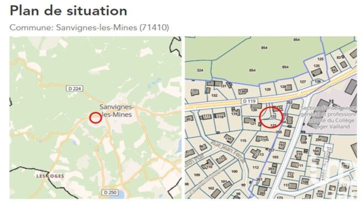 Ma-Cabane - Vente Terrain Sanvignes-les-Mines, 1042 m²