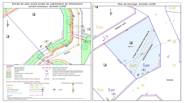 Ma-Cabane - Vente Terrain SANVIGNES-LES-MINES, 845 m²