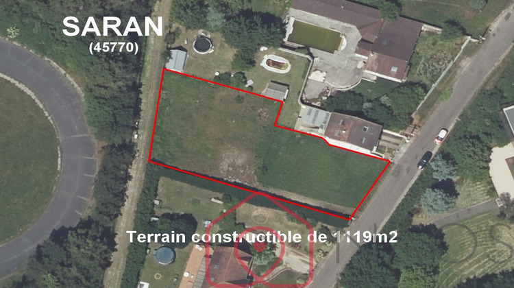 Ma-Cabane - Vente Terrain SARAN, 1190 m²