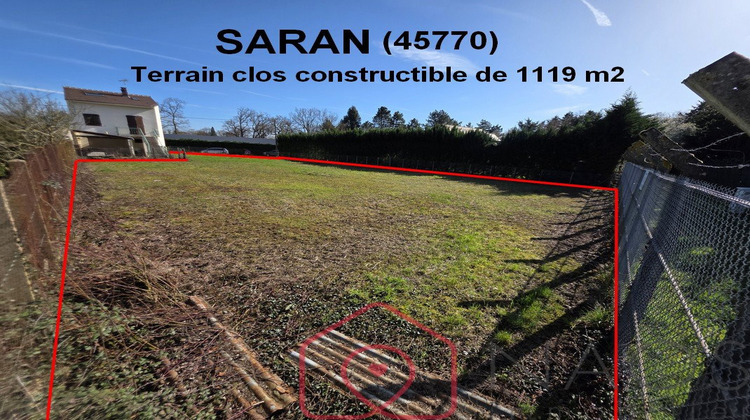 Ma-Cabane - Vente Terrain SARAN, 1190 m²