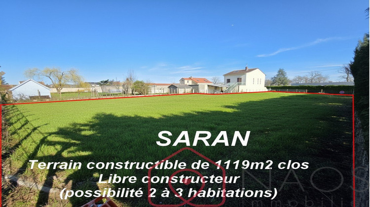 Ma-Cabane - Vente Terrain SARAN, 1190 m²