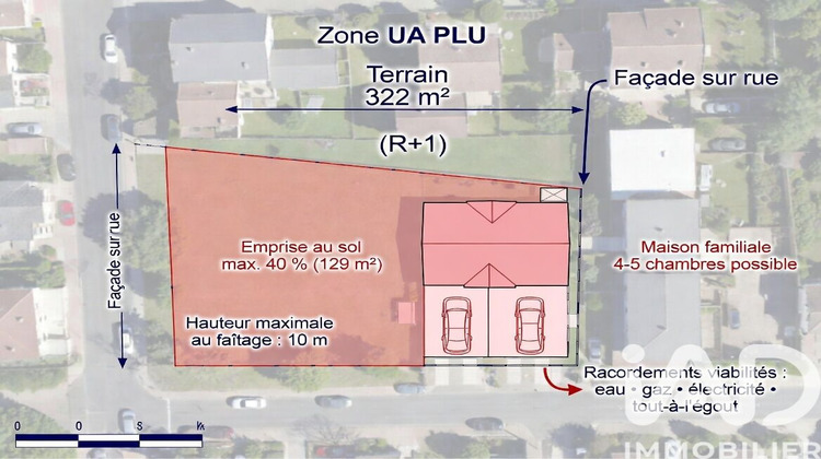 Ma-Cabane - Vente Terrain Sarcelles, 322 m²