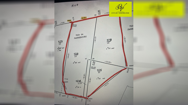 Ma-Cabane - Vente Terrain Sarrebourg, 545 m²