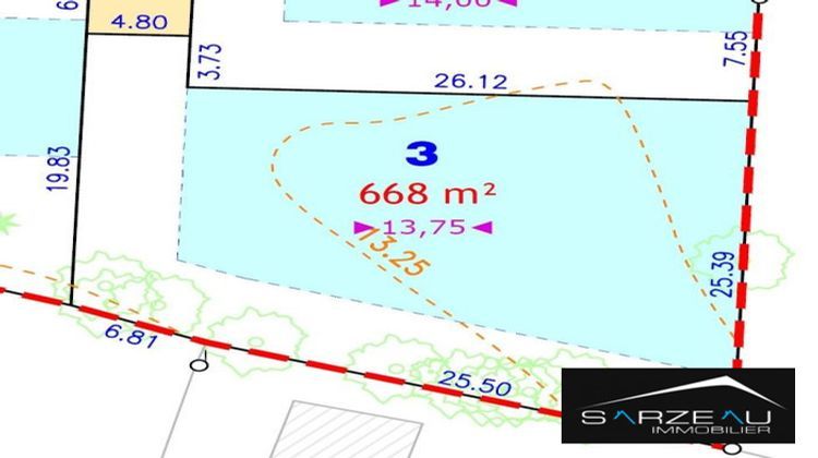 Ma-Cabane - Vente Terrain Sarzeau, 668 m²