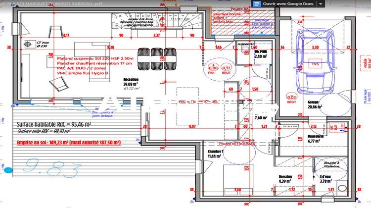 Ma-Cabane - Vente Terrain SARZEAU, 750 m²