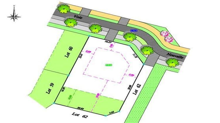 Ma-Cabane - Vente Terrain Saucats, 953 m²