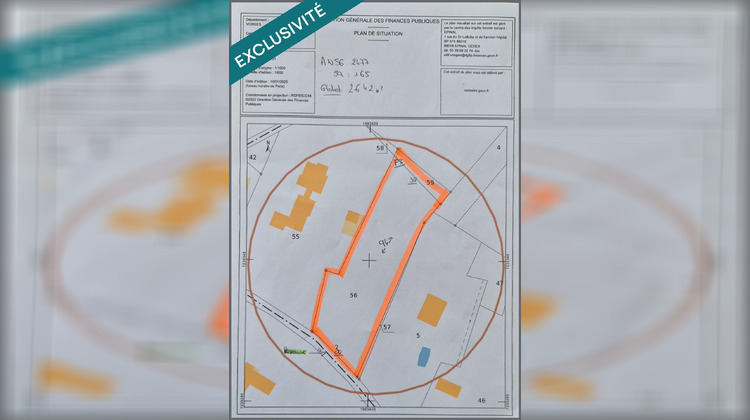 Ma-Cabane - Vente Terrain Saulcy-sur-Meurthe, 2642 m²