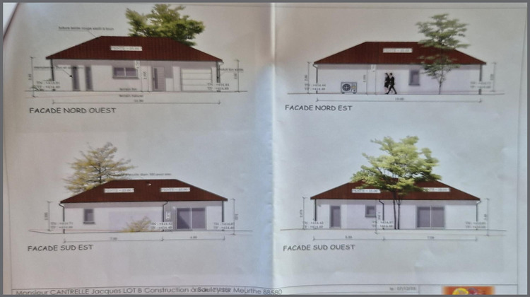 Ma-Cabane - Vente Terrain Saulcy-sur-Meurthe, 1068 m²