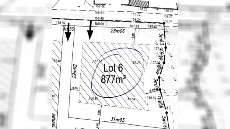 Ma-Cabane - Vente Terrain SAULNIERES, 877 m²